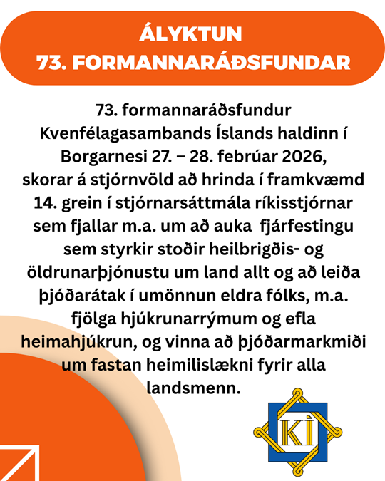 Ályktun73. formannaráðsfundar small